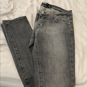 BDG grey wash skinny jeans